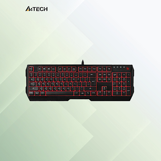 A4TECH Bloody Q135 Illuminate Red Backlit Gaming Keyboard A4TECH Bloody Q135 Illuminate Red Backlit Gaming Keyboard