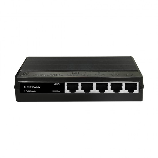 Genata GNT-P9105ES 4-Port PoE Switch ES: 4FE+1FE Uplink