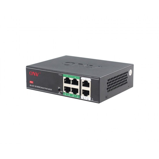 ONV 6-Port 10/100Mbps PoE Switch (ONV-H1064PSD)