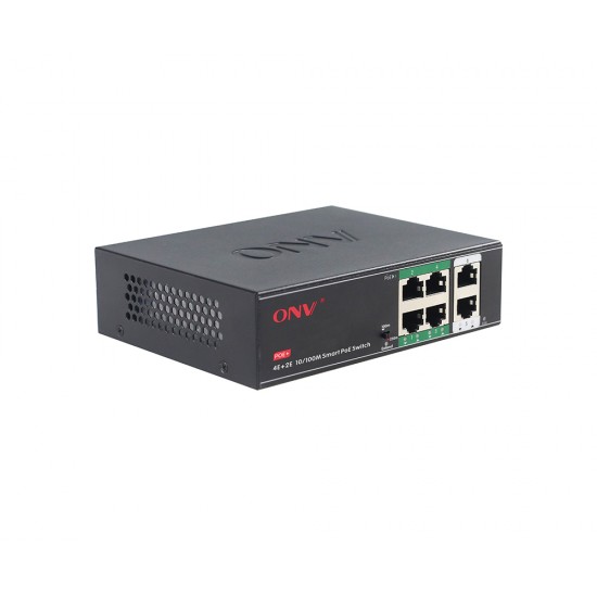ONV 6-Port 10/100Mbps PoE Switch (ONV-H1064PSD)