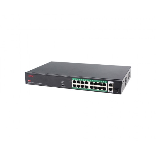 ONV-H3016PFD Gigabit 19-port PoE switch