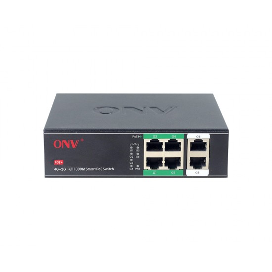 ONV 6-Port Gigabit PoE Switch - ONV-H3064PS ONV 6-Port Gigabit PoE Switch - ONV-H3064PS