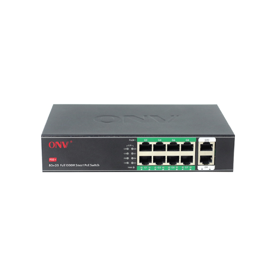 ONV-H3108PS Gigabit 10-port PoE switch ONV-H3108PS Gigabit 10-port PoE switch