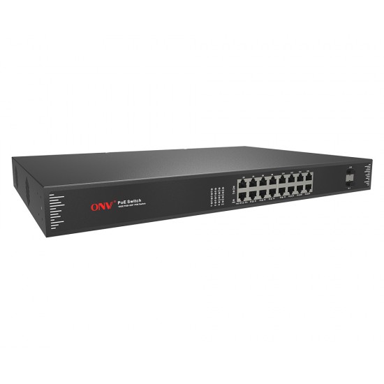 ONV Gigabit 18-Port PoE Switch - ONV-POE33016PF