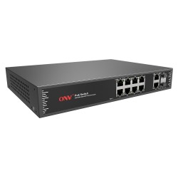 ONV Gigabit 12-Port PoE Switch - ONV-POE33128PF