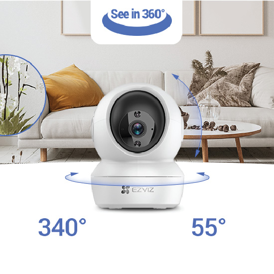 EZVIZ H6c Pan & Tilt Smart Home Camera EZVIZ H6c Pan & Tilt Smart Home Camera