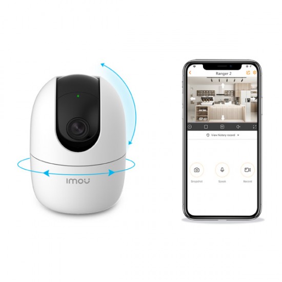 Dahua IMOU Ranger 2 (IPC-A22EP) 2MP WiFi Pan & Tilt IP Camera Dahua IMOU Ranger 2 (IPC-A22EP) 2MP WiFi Pan & Tilt IP Camera
