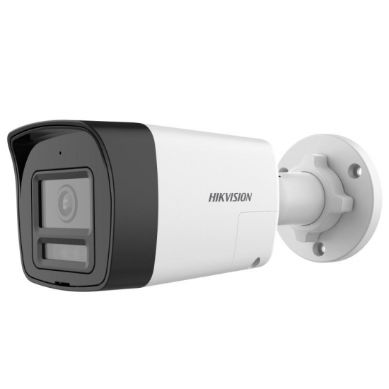 Hikvision DS-2CE16D0T-LXTS 2MP Two Way Audio & Siren Fixed Mini Bullet Camera