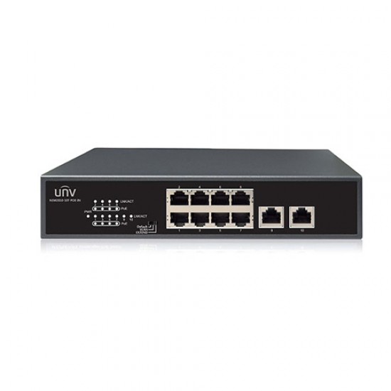 Uniview NSW2010-10T-POE-IN 8PoE+2Port PoE Switch Uniview NSW2010-10T-POE-IN 8PoE+2Port PoE Switch