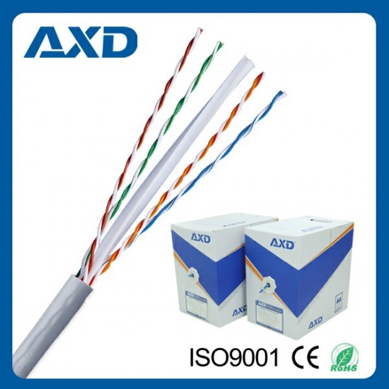 AXD Cat-6 UTP 305mtr 0.58mm Thickness Computer Networking LAN Cable