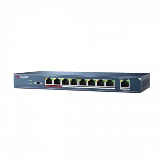 Hikvision DS-3E0109P-E-M 9 Port Unmanaged PoE Switch Hikvision DS-3E0109P-E-M 9 Port Unmanaged PoE Switch