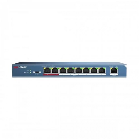 Hikvision DS-3E0109P-E-M 9 Port Unmanaged PoE Switch Hikvision DS-3E0109P-E-M 9 Port Unmanaged PoE Switch