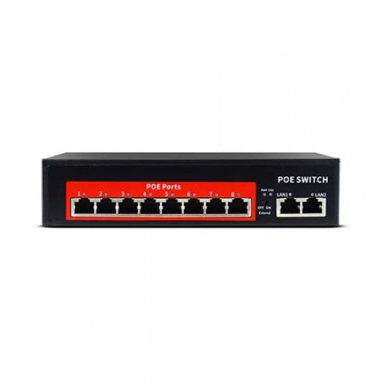 Jovision JVS-S10-8P 8Port PoE Network Switch Jovision JVS-S10-8P 8Port PoE Network Switch