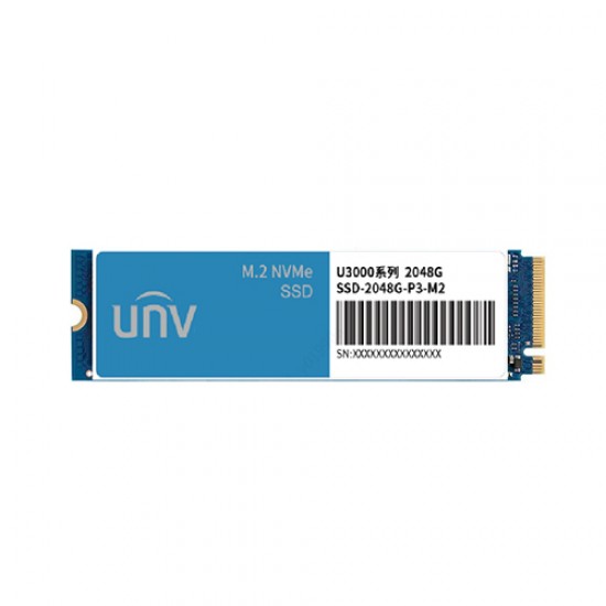 Uniview SSD-2048G-P3-M2-IN U3000 SSD Uniview SSD-2048G-P3-M2-IN U3000 SSD